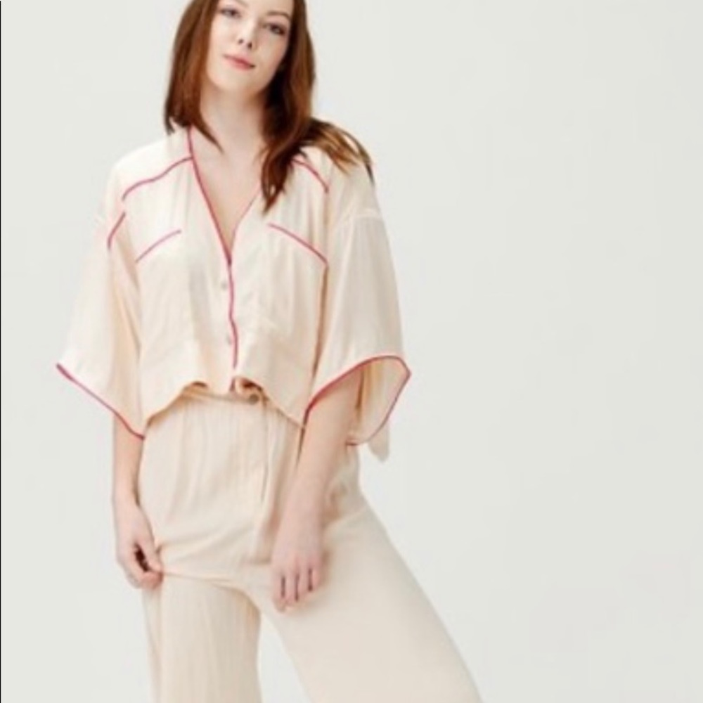 Free people silk PJs !!!